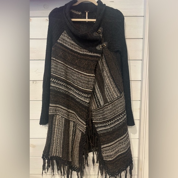 Free People Long Fringe Chunky
Cardigan Wool Blend Size XS - Picture 12 of 14